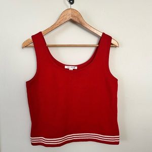 St. John Knit Scoop Neck Tank